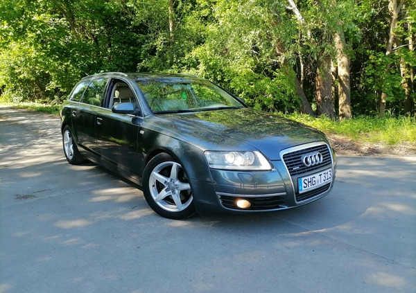 Audi A6 cena 20900 przebieg: 248041, rok produkcji 2007 z Malbork małe 211